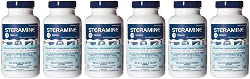 Steramine Quaternary Sanitizing Tablets, Case of 6