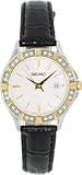 Seiko 3-Hand with Swarovski® Crystals Women's watch #SXDF24
