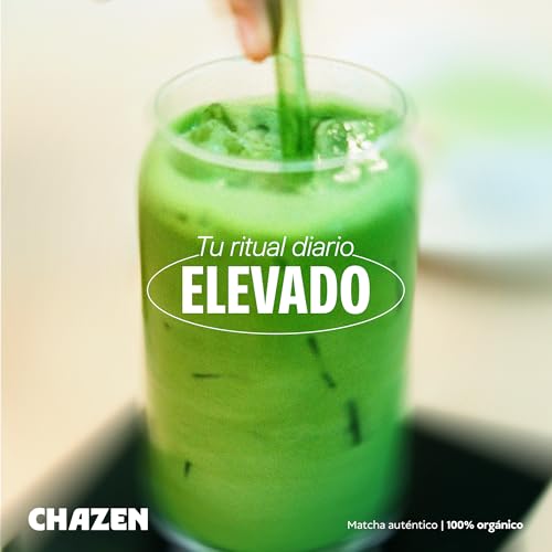Matcha Ceremonial Orgánico – CHAZEN – Primera Cosecha, Japonés, 100g | 100% Puro y sin endulzar. Perfil suave sin amargor. Ideal para matcha latte, smoothies y estilo tradicional.