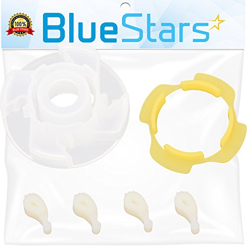 Ultra Durable 285809 Short Cam Agitator Repair Kit by Blue Stars - Exact Fit for Whirlpool & Maytag Washers - Replaces 3951650 3951682 AP3094543 PS334648