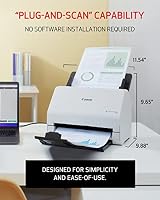 Canon imageFORMULA R30 Office Document Scanner Auto Document Feeder Duplex view 3