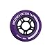 Rollerex VXT500 Inline Skate Wheels 8-Pack - 85A Durable Roller Blade Wheels for Indoor & Outdoor Skating - Fits Standard 608 Bearings (Royal Purple, 80mm)