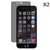 [2 Packs]EVERMARKET Premium Privacy Anti Spy Screen Protector Flim for Apple iPhone 7 4.7 Inch