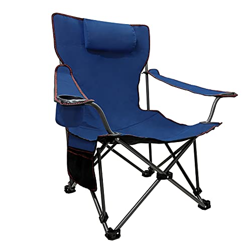 CAMBYSO ExtraLarge Camping Chair Heavy Duty Beach Chair Reclining Lawn