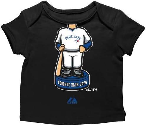 MLB Toronto Blue Jays Trophy Case Envelope Tee, Black, 12 Months