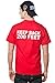 Fdny Adult Red Keep Back 200 Feet Tee (Xlarge)
