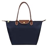 Cunada Women Fashion Hobo Bag Large Tote Blue Shoulder Handbag