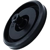 Ruinuonice Toilet Fill Valve Seal Replacement Part for Kohler 83143 - Compatible with Fluidmaster 242/400/747 - Rubber Diaphragm Assembly for DIY Toilet Tank Repair &amp; Leak Prevention (Black-1Pack)