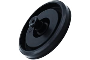 Ruinuonice Toilet Fill Valve Seal Replacement Part for Kohler 83143 - Compatible with Fluidmaster 242/400/747 - Rubber Diaphragm Assembly for DIY Toilet Tank Repair & Leak Prevention (Black-1Pack)