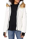 S13 Women's Kylie Faux Fur Trim Puffer Jacket