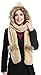 Bellady Soft Winter Warm Hooded Scarf Headscarf Neckwarmer Hoodie Hat,Beige