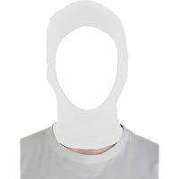 Maschera Unisex Face Open Zentai: Bianca Per Feste In Costume E Cosplay - 3