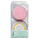 Meri Meri Cupcake Cases, Stripes and Polka Dot - Pink