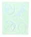 Horse/Horseshoe Stencils Mylar 2 Pieces of 14 Mil 8