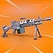 Azlink Gun Keychain Pendant for Battle Royal Game Player Light Machine Gun Legendary Guns Toys Heavy Shotgun Model Alloy Metal SMG Machine Gun Keychain Game Party Supplies Collection Gift