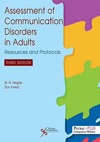 Assessment Of Communication Disorders In Adults Resources And 