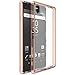 Ringke [Fusion] Compatible with Sony Xperia Z5 Premium Case Crystal Clear PC Back TPU Bumper w/Screen Protector [Drop Protection, Shock Absorption Technology][Attached Dust Cap] - Rose Gold