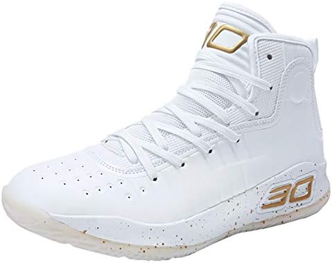 Men's Basketball Shoes Performance Shock Absorption Basketball Boots Trainer Sneakers