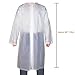PAXCOO 2 Pcs Reusable Rain Poncho with Hood and Sleeves for Adults