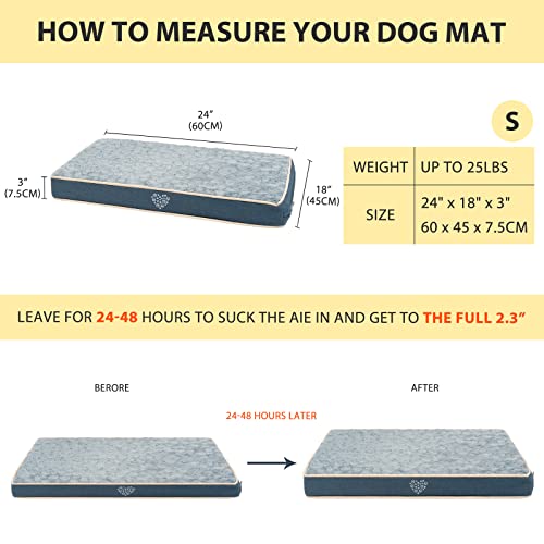 VANKEAN Waterproof Dog Crate Pad Bed Mat Reversible (Cool & Warm