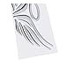 Decal Auto - TOOGOO(R) 3D Chrome Angel Wing Sticker Decal Auto Car Emblem Decal Decoration Color Silver