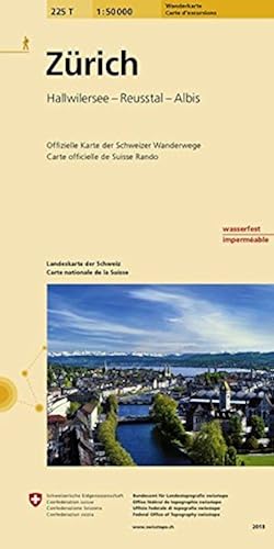Download Carte de randonnée : Zurich (Seetal - Reusstal - Albis) PDF