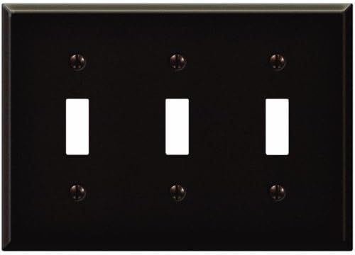 Antique Bronze Steel Switch Wall Plate