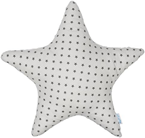 BAJBI | Sweet and Soft shaped Pillow for every requiring child | Cotton/Minky | Antiallergic | Made in EU | many colors, patterns and shapes available