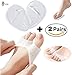 Half Toe Gel Forefoot Shoe Insole Half Toe Sleeve Metatarsal Pads Ball of Foot Cushions for Women High Heels to Pain Relief shoe inserts for Women & Men 2 Pairs (4 Pieces)