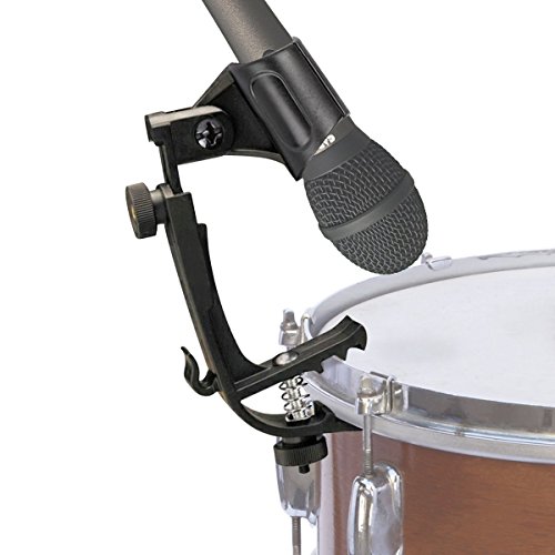2 PCS Drum Adjustable Microphone Holder Drum Microphone Clips Drum Hoop Rim Mount Shock Mount Gear Studio - Thumbnail 4