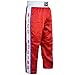 Farabi Muay Thai Trouser Kickboxing Trouser Mix Martial Arts Clothing Kick Boxing Cage UFC Muai Thai Bottom (Large, Red)
