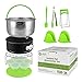 Te-Rich Pressure Cooker Accessories - Stainless Steel Steamer Basket - 10 Pcs Accessory Set Compatible with Instant Pot