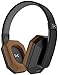 Ghostek soDrop Pro Wireless Over Ear Headphones with Active Noise Cancelling - Black/Brown