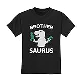 TeeStars - Brother Saurus - Cute Boy T-Rex Gift for Big Brother Kids T-Shirt