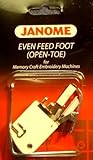 Amazon.com: Janome Even Feed Foot (Open Toe) Horizontal
