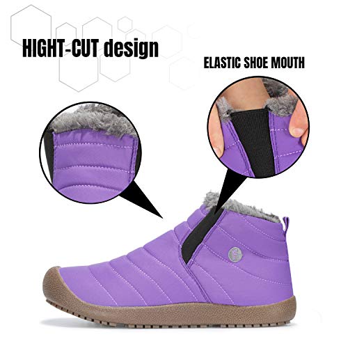 Chic Mishansha Mens Womens Winter Snow Boot Outdoor Indoor Water Resistant Slip On Athletic Casual Walking Ankle Shoes Lab Fractalmind Eu