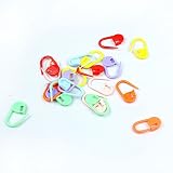 100pcs Knitting Crochet Locking Stitch Needles Clip Markers Holder (Randon Colors)
