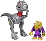 Teenage Mutant Ninja Turtles Pre-Cool Half Shell Heroes Battle Robo Raptor with Triceraton Vehicle and Figure