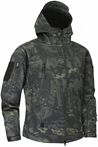 Clothing Autumn Men's Military Camouflage Fleece Jacket Army Tactical Clothing Multicam Male Camouflage Windbreakers CPBK XS