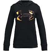 Under Armour Girls Armourfleece Iridescent Big Logo Hoodie