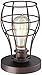 Franklin Iron Works Oldham Industrial Rustic Accent Uplight Desk Table Lamp 9 1/2