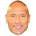 Dwayne The Rock Johnson Celebrity Mask, Card Face and Fancy Dress Mask