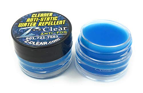 Lens Cleaner & Anti Fog Paste for glasses - 1 Pack, Lens Cleaning & anti fog wax - Fog & Streak Free - Hides Minor scratches - Repels Dust & Dirt - Made in USA - VR