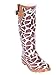 Women Rubber Rain Boots with Cotton Lining, Safari and Animal Prints (Animal Black,