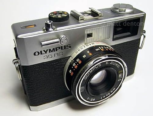 【903】OLYMPUS 35RC E-ZUIKO 1:2.8 42mm 人気のマニュアルコンパクトカメラ　1円～ OLYMPUS 35 RC Rangefinder Camera  42mm f2.8 Tested Vintage