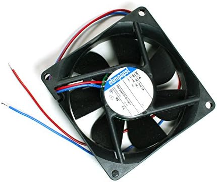 Ebm Papst Axial Fan 80mm 12Vdc 80mm x 80mm x 25mm 8412N 88K2750
