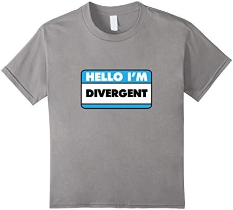 Hello I'm Divergent Science Fiction Sci Fi Fan Fanatic Tee