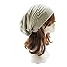 Sandistore Unisex Knit Baggy Beanie Beret Winter Warm Oversized Ski Cap Hat (Grey)