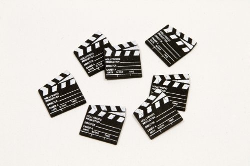 HOBI Mini Film Clapperboards for Decoration, Cinema & Film Fans, Pack of 25