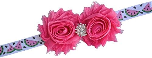Christening Baptism Easter Wedding Headband Baby Toddler Girl Gift Props (Watermelon)